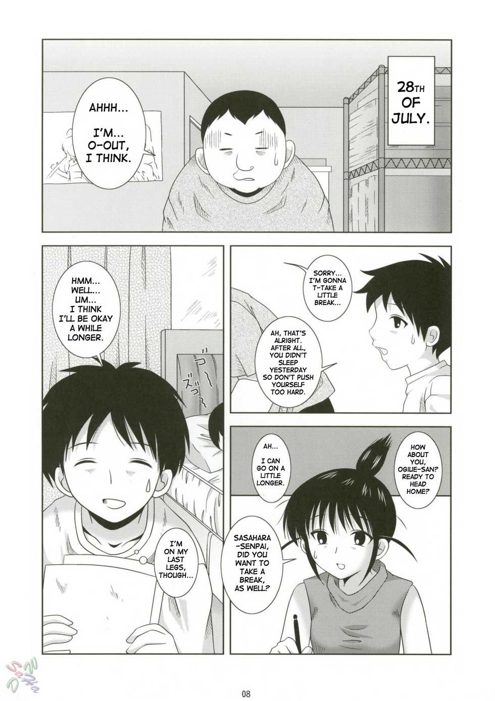 (C67) [Toumei Tsuushin (Hanapin)] ABC Gokko (Genshiken) [English] [SaHa] - Page 8
