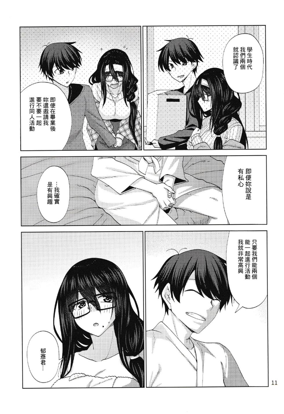 [CRIMSON GROUND (宮社惣恭)] ゆうべはおたのしみでしたね [Chinese] [逃亡者×真不可视汉化组] - Page 10