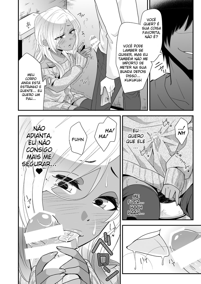 Josou Gal Otoko-kun ni Appli de Ecchi na Itazura Shite Mita [Portuguese Br] - Page 18