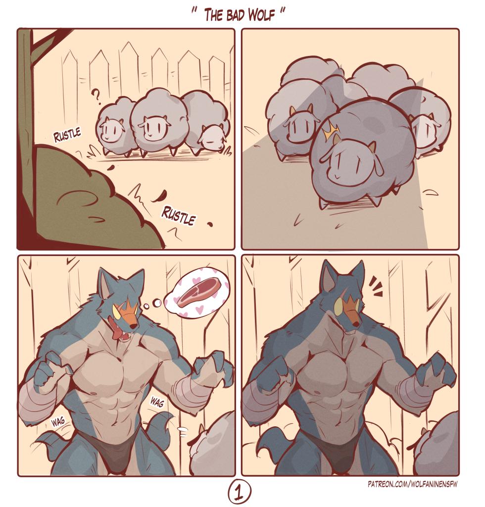 [Wolfanine] The Bad Wolf - Page 1