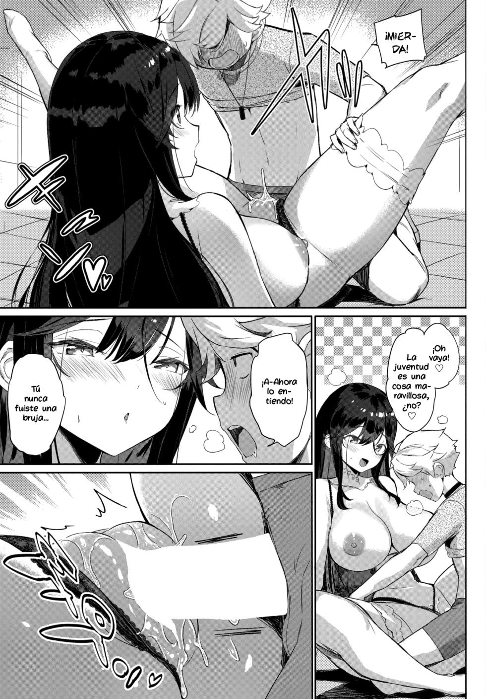 [Crew] Tonari no Majo ni Ki o Tsukero! (COMIC BAVEL 2023-05) [Spanish] [Anamnesis Scanlation] - Page 15