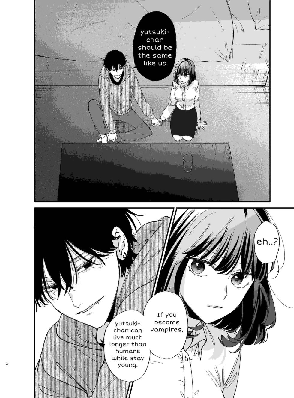 [Umenegi Daimyoujin (Umekoppe)] Nekokaburi Kyuuketsuki ni Hone no Zui made Tabetsukusareru 2 [English][Bato-rip] - Page 16