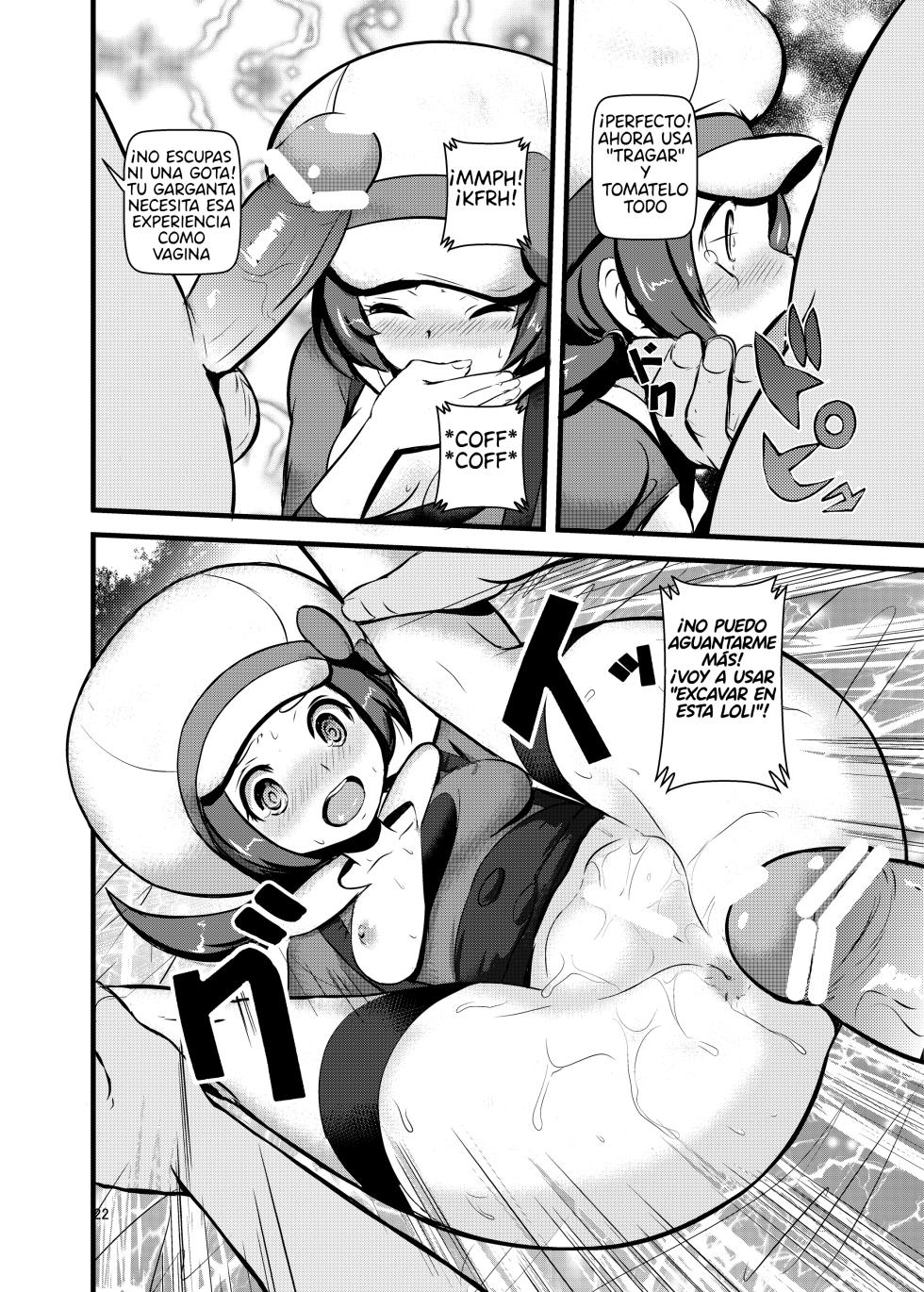 [Makoto☆Skip (Makoto Daikichi)] HAKOIRI MUSUME (Pokémon X and Y) [Spanish] [Darkshimmer] [Digital] - Page 22