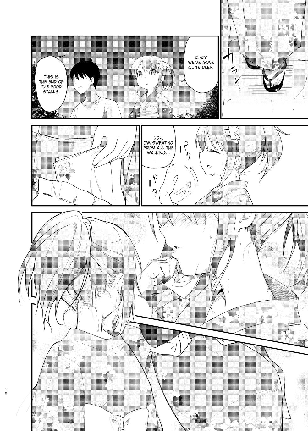 (C96) [Sekine (Sekine Hajime)] Gochuumon wa Kokoa to Yukata desu ka - is the order a cocoa and yukata (Gochūmon wa Usagi desu ka) [English] {DSC} - Page 8