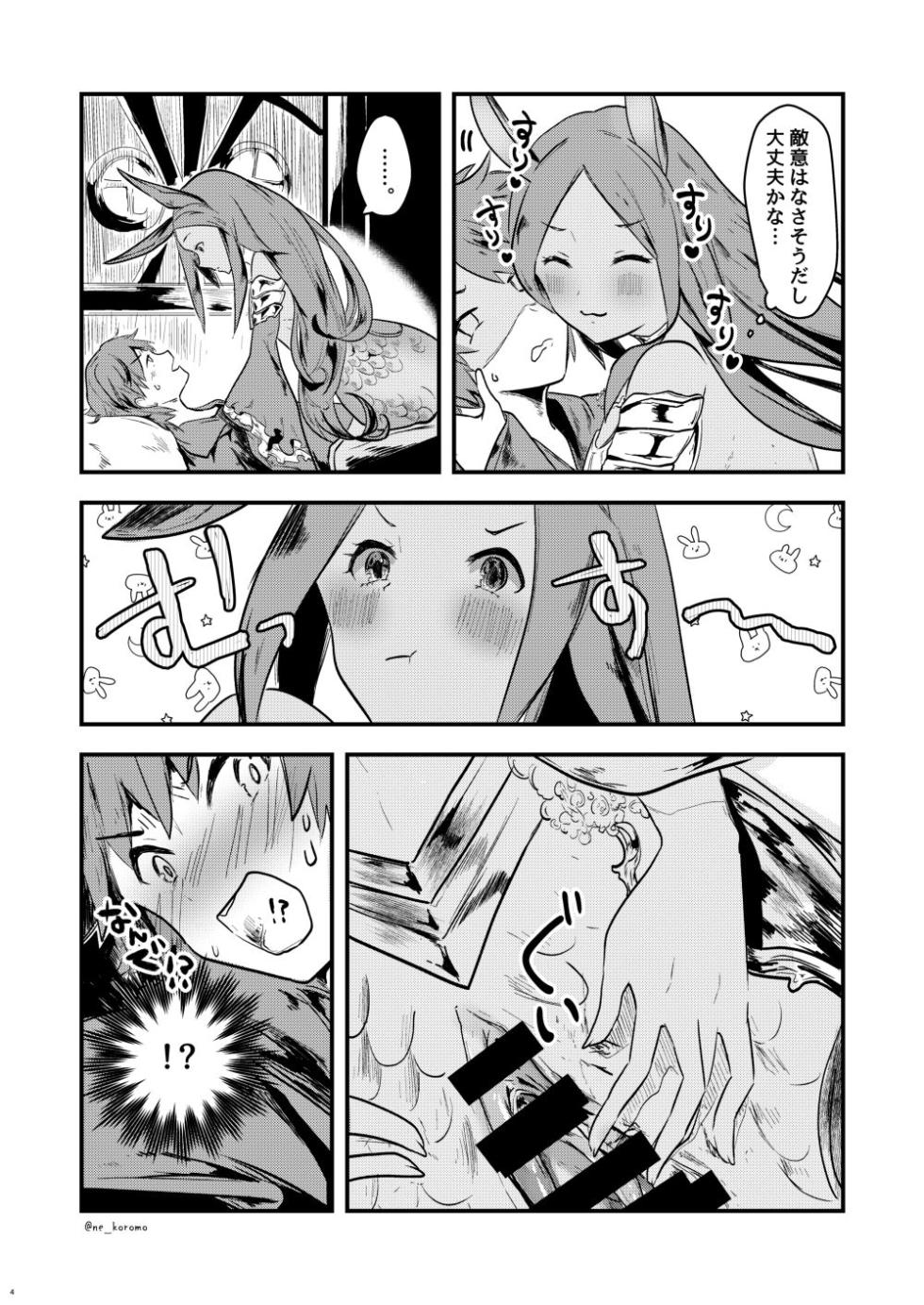 [Tsubaki Mononoto (Chidori Nekoro)] Mizu no Elemental-chan to Echiechi suru Hon (Granblue Fantasy) [Digital] - Page 3