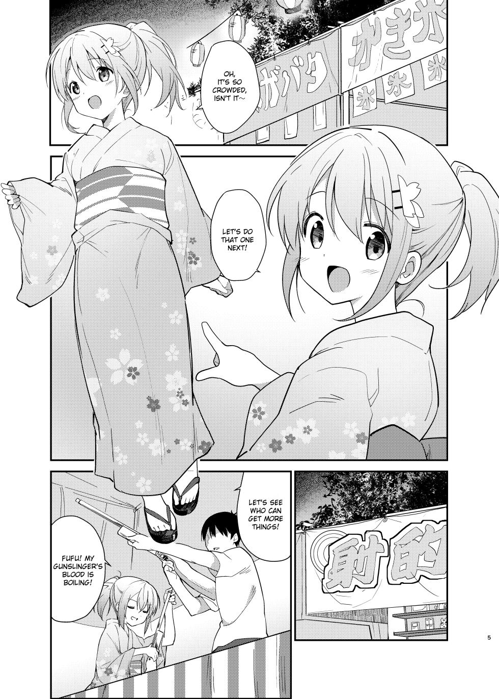 [Sekine (Sekine Hajime)] Gochuumon wa Kokoa to Yukata desu ka? - is the order a cocoa and yukata? (Gochuumon wa Usagi desu ka?) [English] {DSC} [Digital] - Page 2