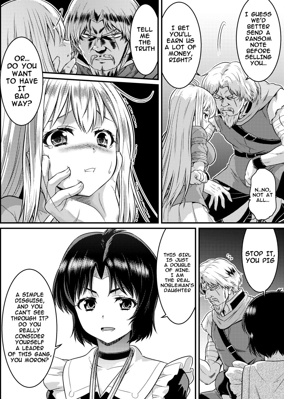 [Yumekakiya (MuuMuu, Kinbakuman)]TS-kishi to Josou Maid no Daibouken Ch.1(english) - Page 24