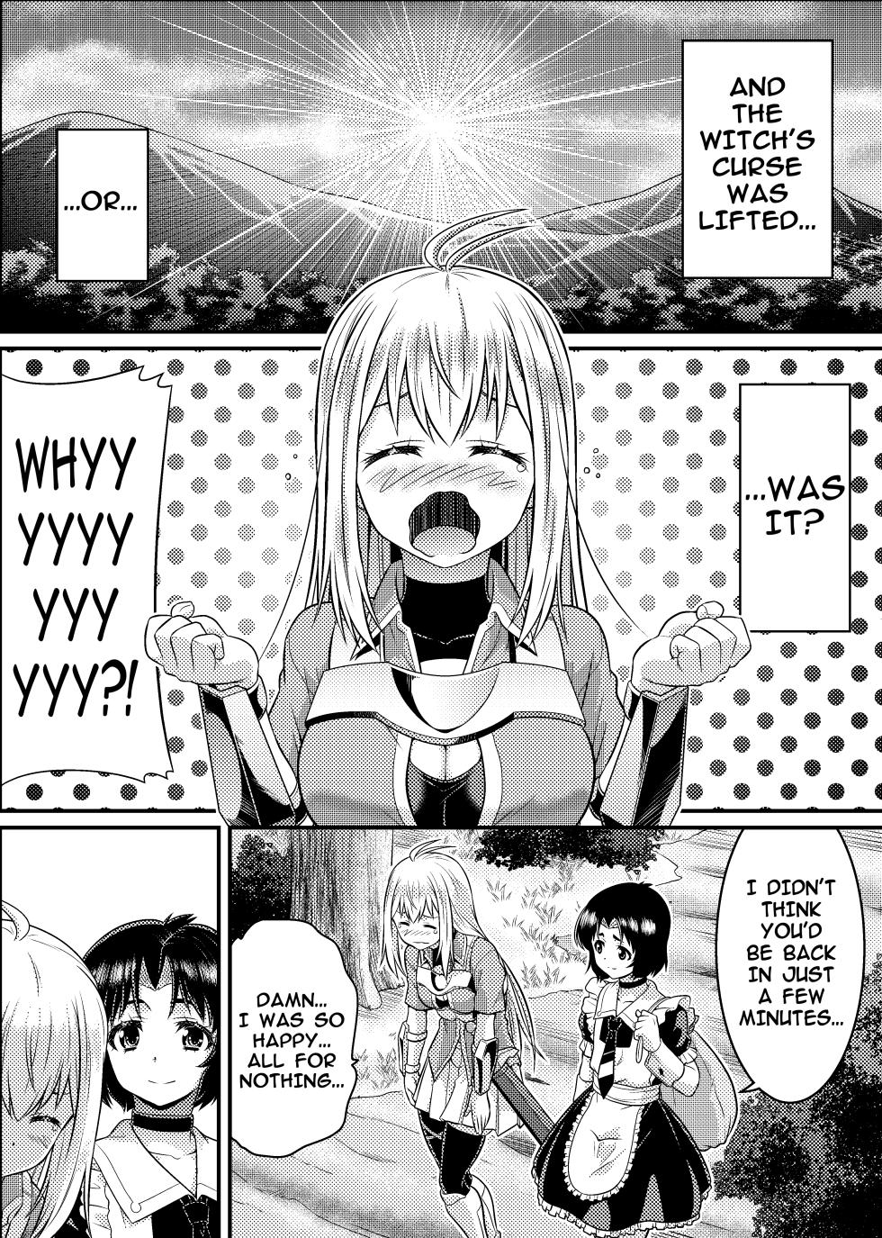[Yumekakiya (MuuMuu, Kinbakuman)]TS-kishi to Josou Maid no Daibouken Ch.1(english) - Page 35