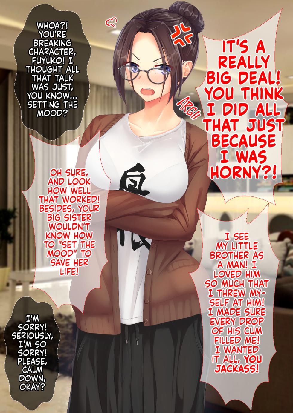 [Sebire] Bijin de Sukoshi Hen na Shousetsuka no Onee-chan to Ie de Mechakucha Ecchi Suru Hanashi | How I Had Crazy Sex at Home with My Beautiful, Somewhat Strange Novelist Sister [English] [ultimaflaral] - Page 27