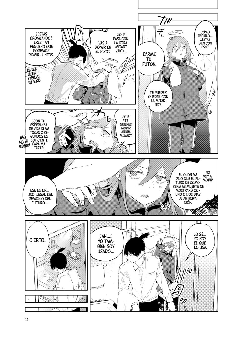 [2com (Uzura Shouyu ni)] One Room Besshō Tengoku (Chainsaw Man) [Spanish] [Mister Nugget] [Digital] - Page 12