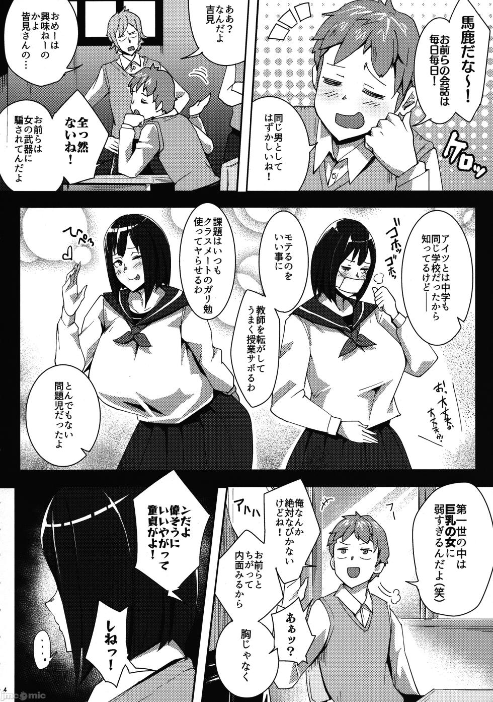 (C94) [suriemu (mmmm)] Minami-san Sensational (tentative) - Page 3