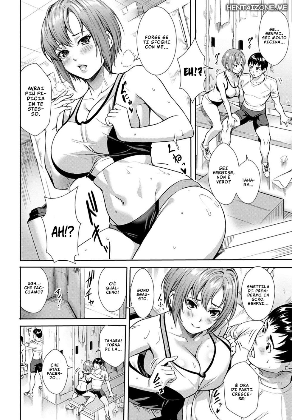 [Ogino Satoshi] Follow Running | Nello Spogliatoio della Palestra (COMIC Anthurium 2020-02) [Italian] [Digital] - Page 4