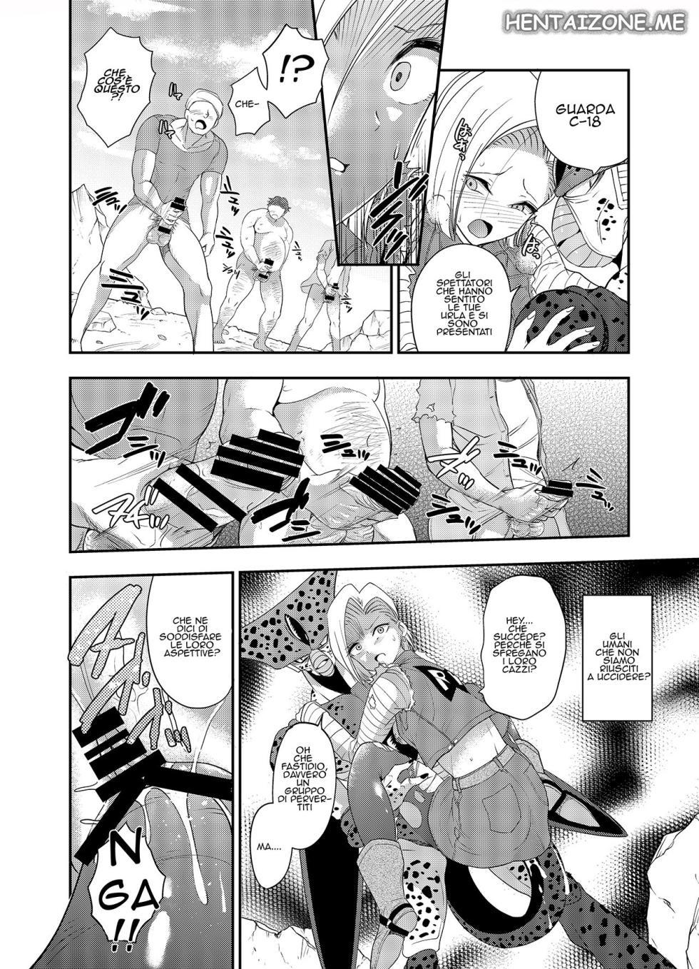 Ameiro Biscuit (Susuanpan)] Cell no Esa ~Mirai Hen~ | Cell Vs C18 (Dragon Ball Z) [Italian] [Digital] - Page 13