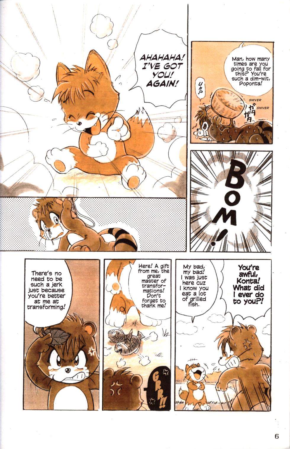[Sennen Teikoku (Mitsui Jun)] BE-HAPPY (KontaPoponta + Morita's Tea House) [English] [Hikaru Scans] - Page 6