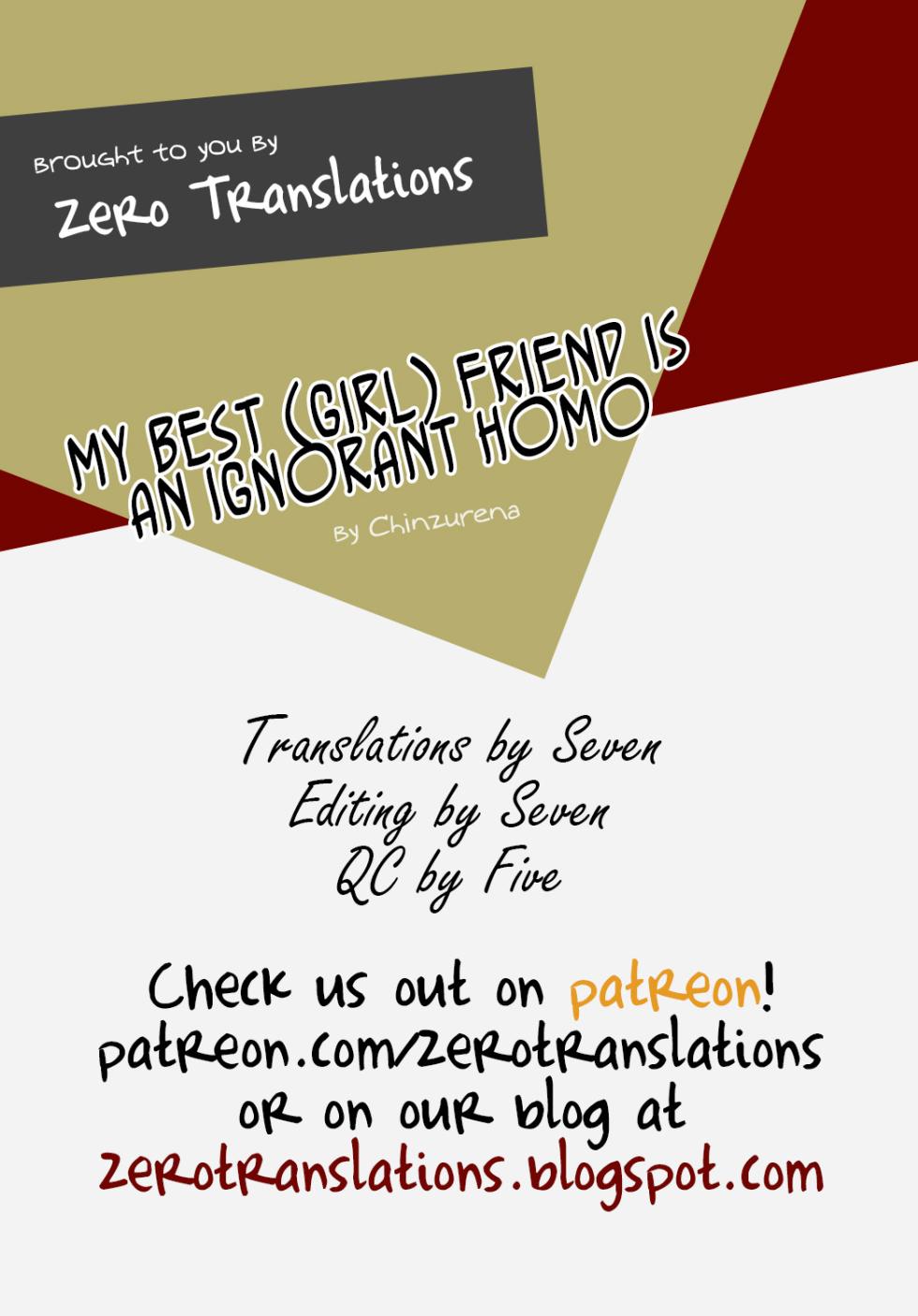 [CHINZURI BOP (Chinzurena)] Muchi Homo Kanojo | My Best (Girl) Friend is an Ignorant Homo [English] [Zero Translations] [Digital] [Decensored] [Colorized] - Page 27