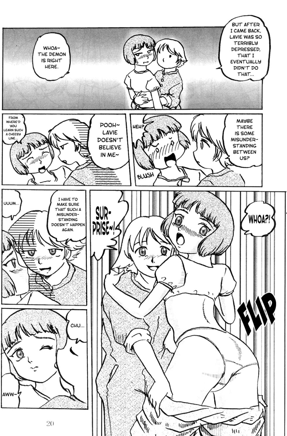 (CR35) [Izumiya (Teshigotoya Yoshibee)] Lavie-tan no Hon 2 | | Lavie's Book 2 (Last Exile)  [English] [EHCOVE] - Page 21