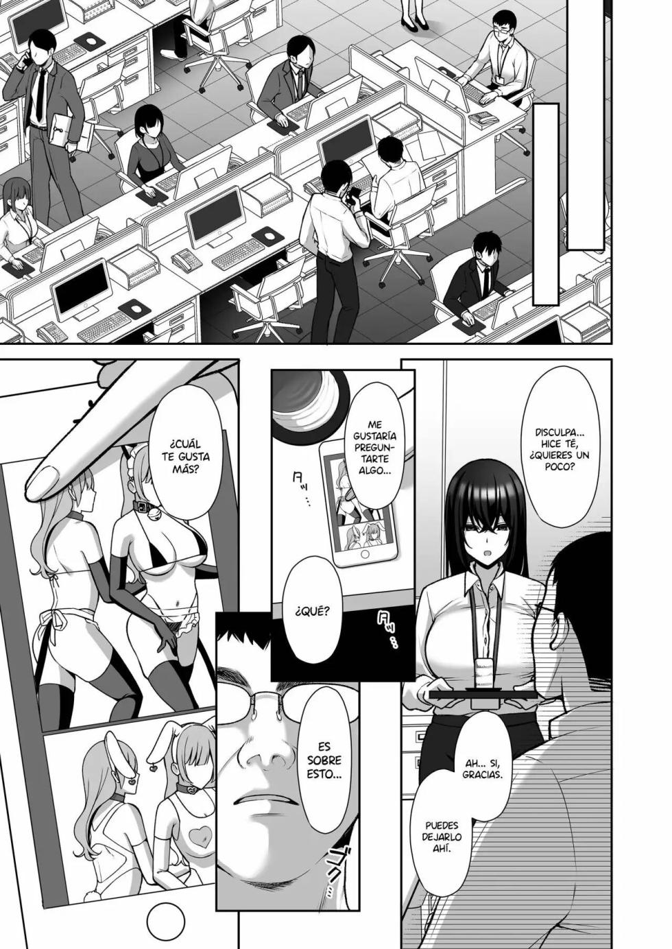 [Ichigo Crown (Yuzuri Ai)] Utakata ~Uraaka DoM Haken OL Onaho Choukyou~ | An Office Lady's Behind The Scenes Masochistic Onahole Training [Spanish] - Page 34