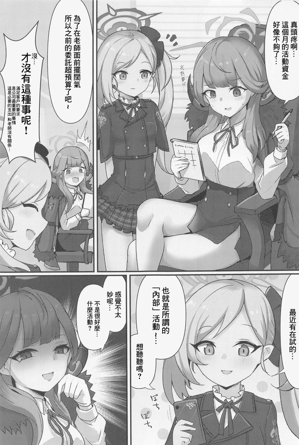 (こみトレ39) [笹かまボックス (流宮いささ)] アルビデオアーカイブ (ブルーアーカイブ)[中国翻译] - Page 2