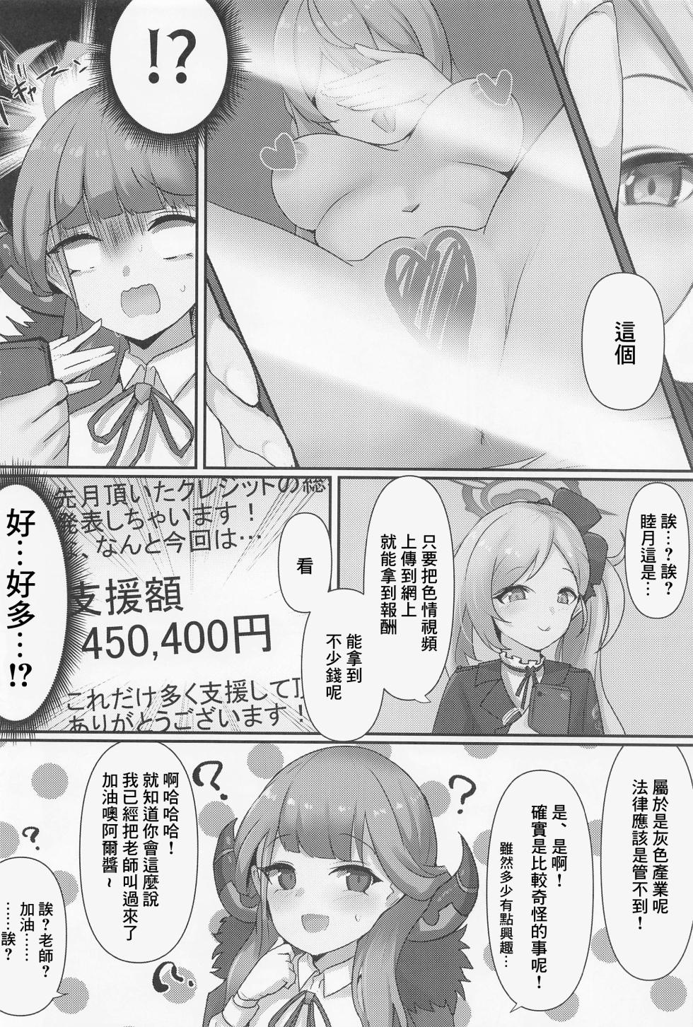 (こみトレ39) [笹かまボックス (流宮いささ)] アルビデオアーカイブ (ブルーアーカイブ)[中国翻译] - Page 3