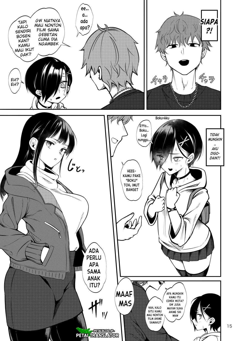 [Daiichi Yutakasou (Chiku)] Boku no Teisou ga Yabai Yatsu | Kesucianku Dalam Bahaya (Boku no Kokoro no Yabai Yatsu) [Indonesian]  [Petai] [Digital] - Page 16