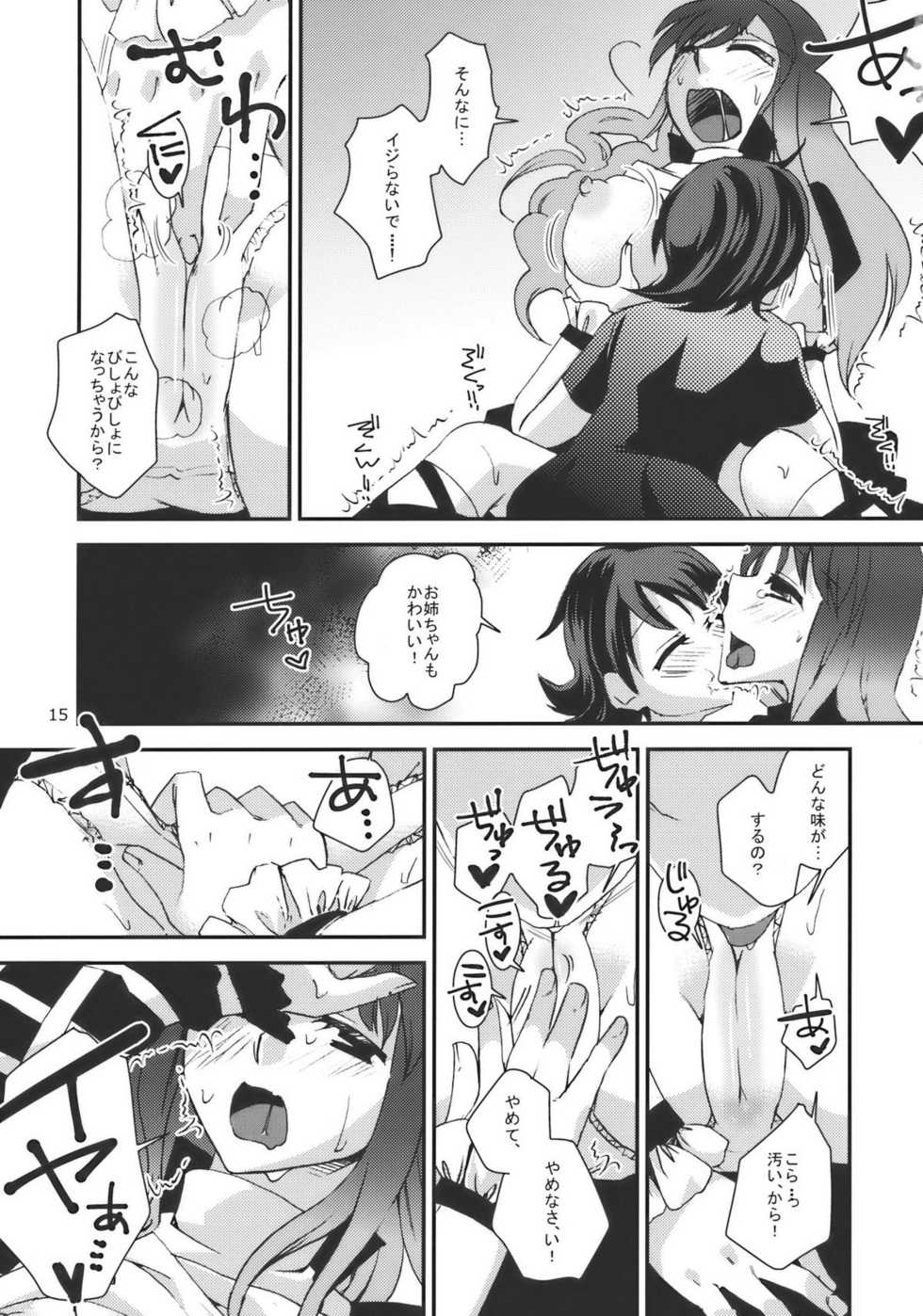 (C77) [pinktips.info (kazuha)] Shoutai Fumei no Otouto-sama (Touhou Project) - Page 15