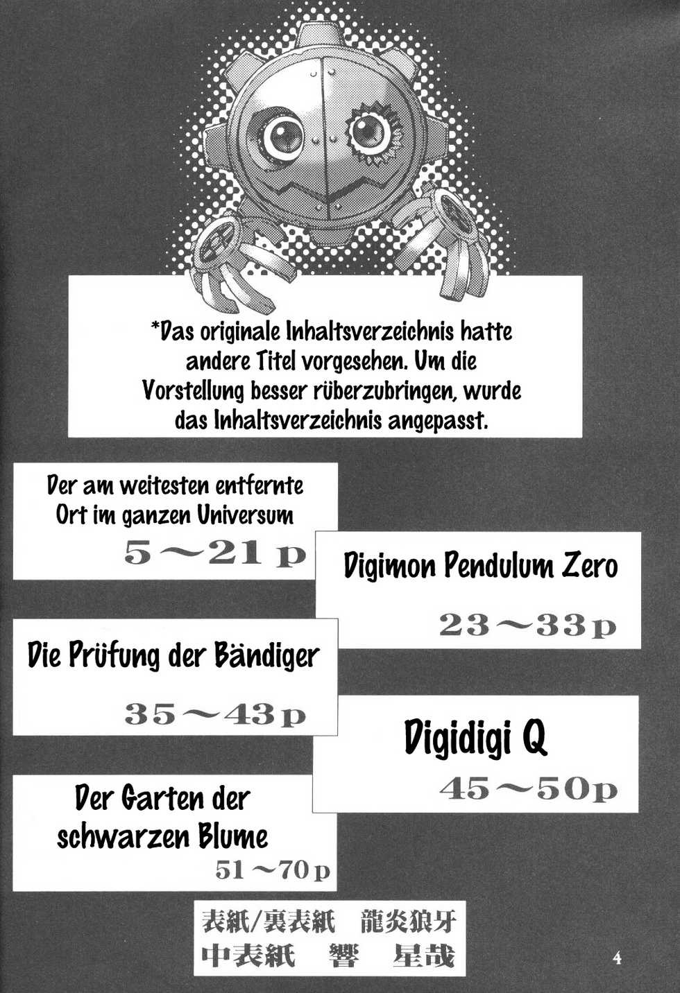 (C60) [Ruu Rikaku (Various)] Plug In! (Digimon) [German] - Page 3