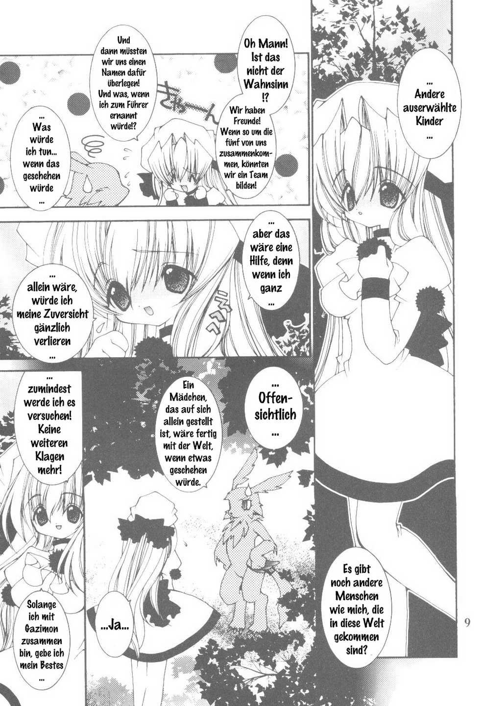 (C60) [Ruu Rikaku (Various)] Plug In! (Digimon) [German] - Page 8