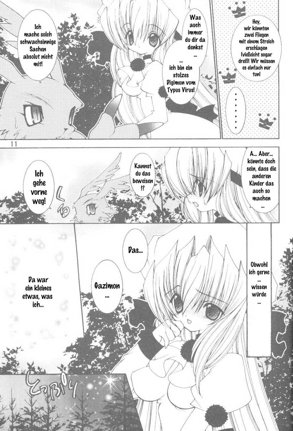 (C60) [Ruu Rikaku (Various)] Plug In! (Digimon) [German] - Page 10