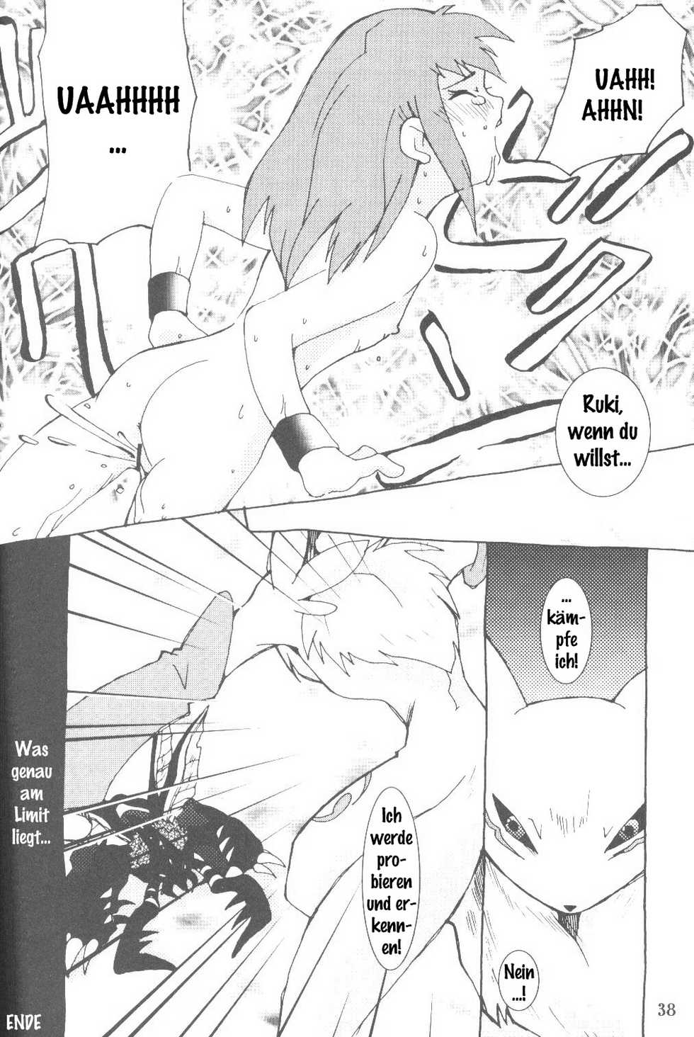 (C60) [Ruu Rikaku (Various)] Plug In! (Digimon) [German] - Page 37