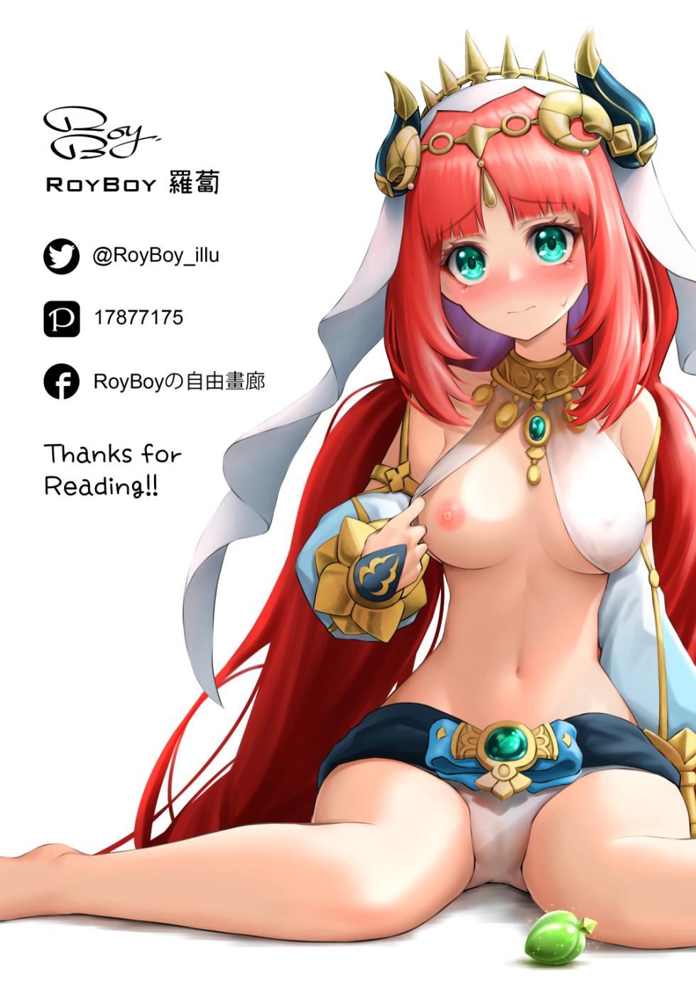 [RoyBoy]Nilou Bloom(Genshin Impact)(Chinese)(Uncensored) - Page 24