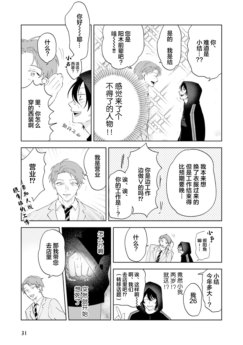 [Okita Yuuho] Senpai、Nakamisete 1｜前辈，看看里面 1 [Chinese][看海汉化组] - Page 32