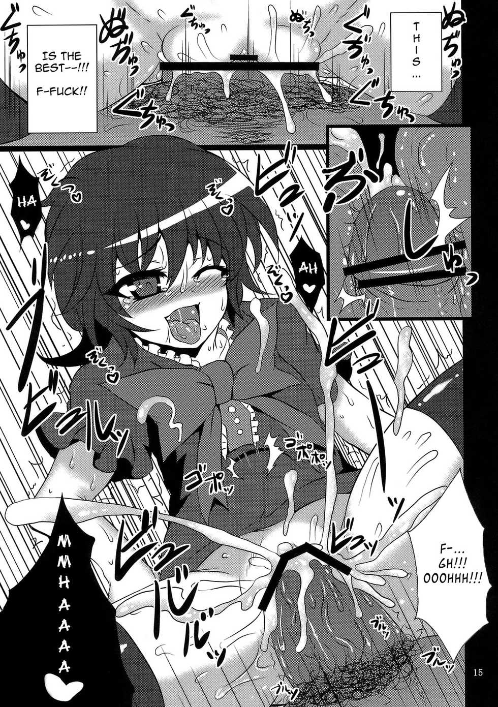 (C77) [MegaSoundOrchestra (Sanwaribiki)] Nue no Mau Yoru (Touhou Project) [English] =LWB= - Page 15
