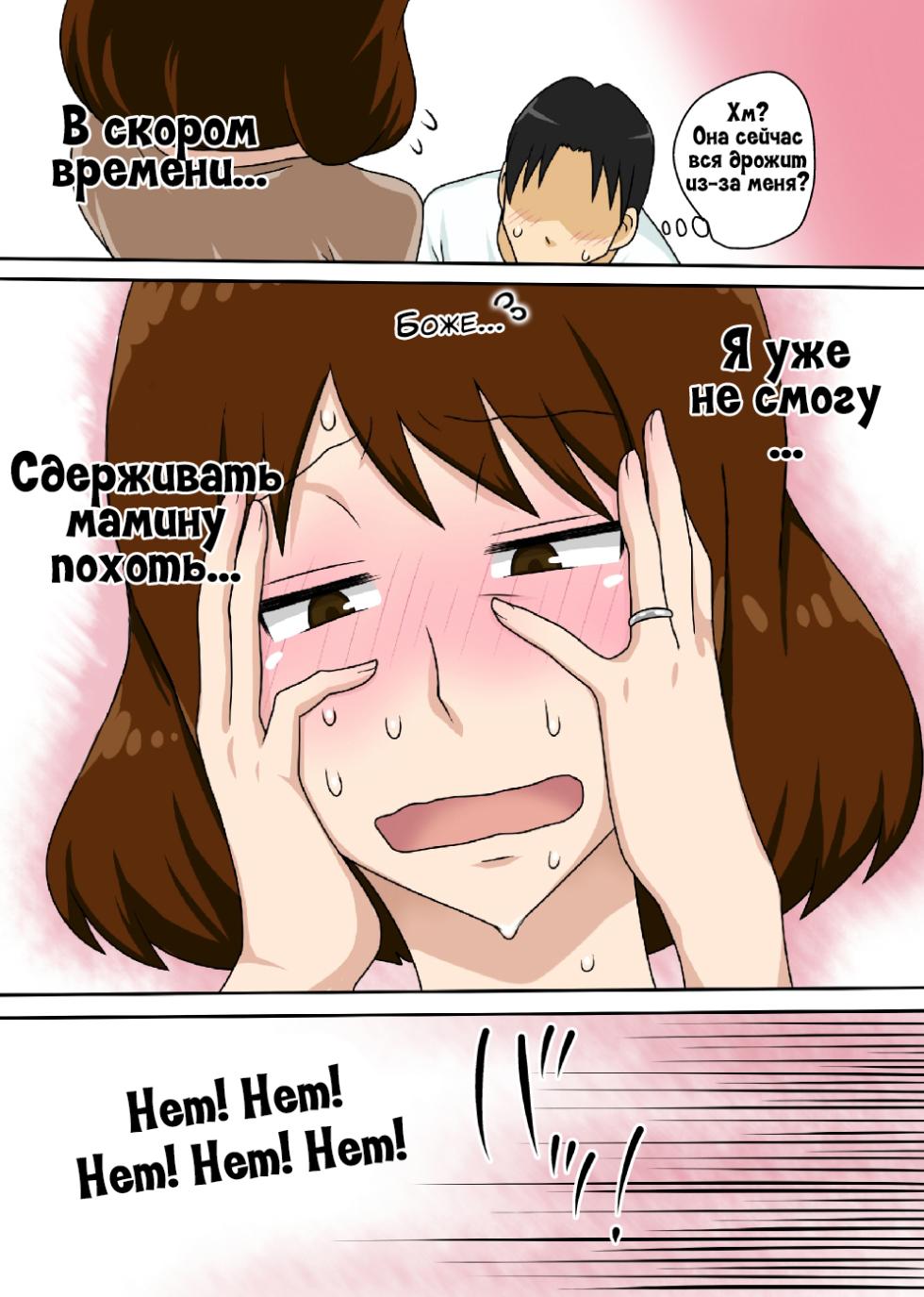 [Freehand Tamashii (DT Hone)] Toiu wake de Kaa-san to Tada Tada Itonamu [Russian] [LegOsi] - Page 18