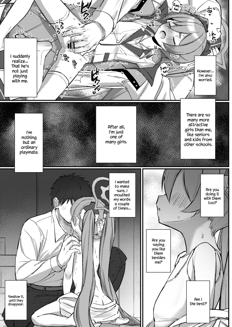 [Sakae te nai desu. (sakae)] Watashi nanka de Iin desu ka? (Blue Archive) [English] [Digital] [DAJI's TLs] - Page 4