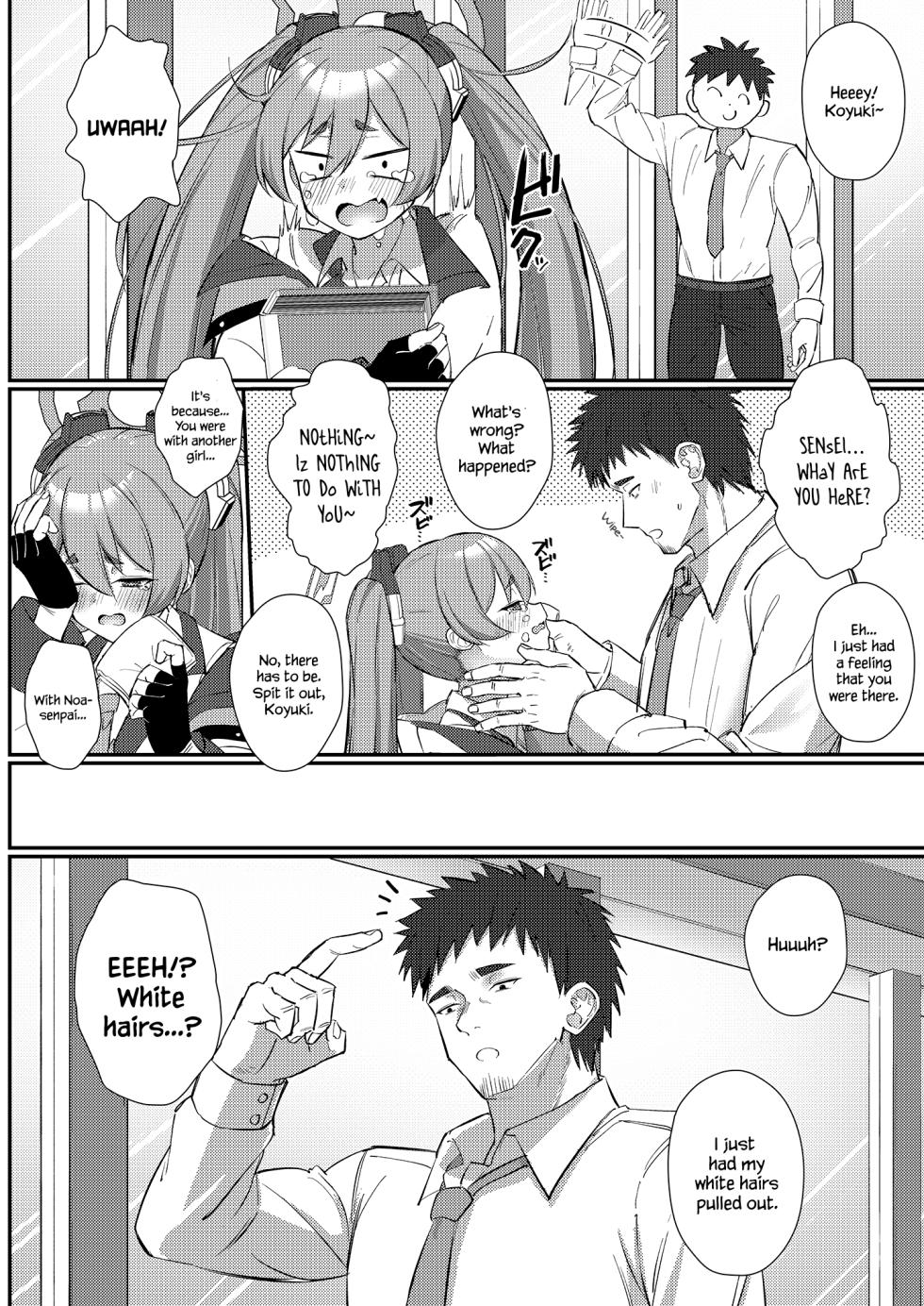 [Sakae te nai desu. (sakae)] Watashi nanka de Iin desu ka? (Blue Archive) [English] [Digital] [DAJI's TLs] - Page 9