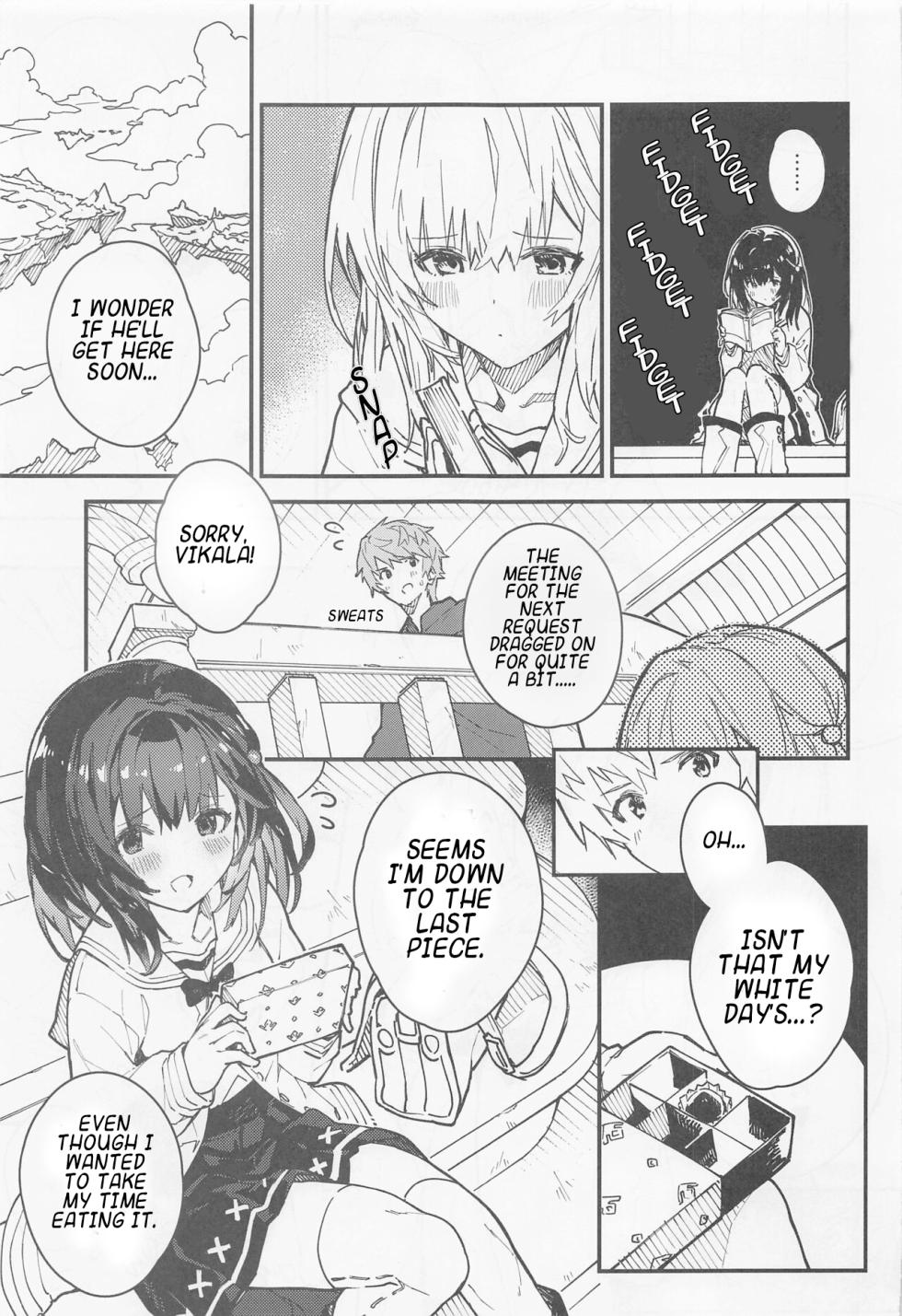 (C101) [Dot Eito (Sawayaka Samehada)] Vikala-chan to Ichaicha Suru Hon 5 Satsume (Granblue Fantasy) [English] - Page 4