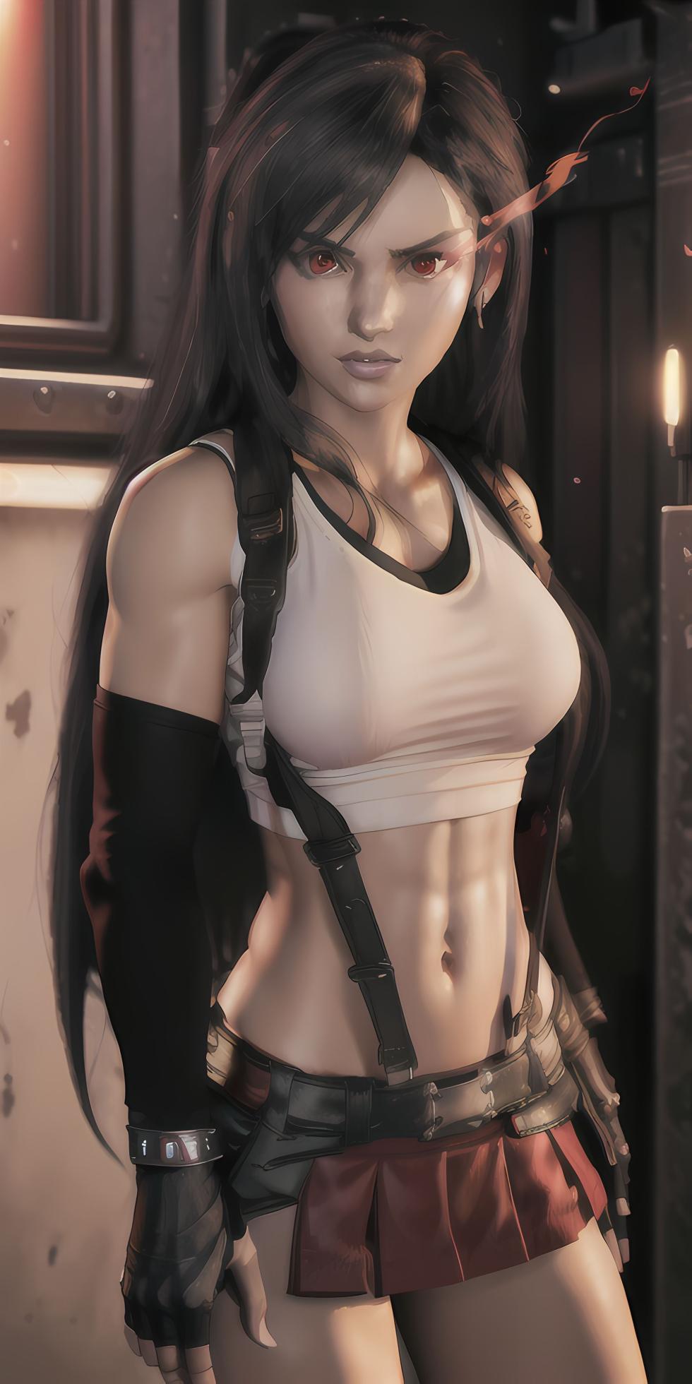 Tifa Lockhart - test on different styles and poses [AI Generated] - Page 3