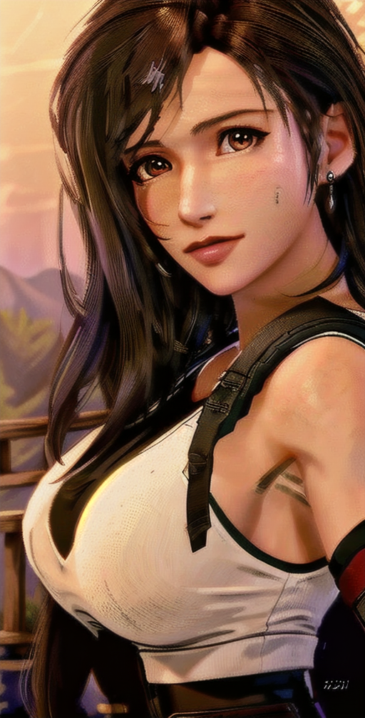 Tifa Lockhart - test on different styles and poses [AI Generated] - Page 8
