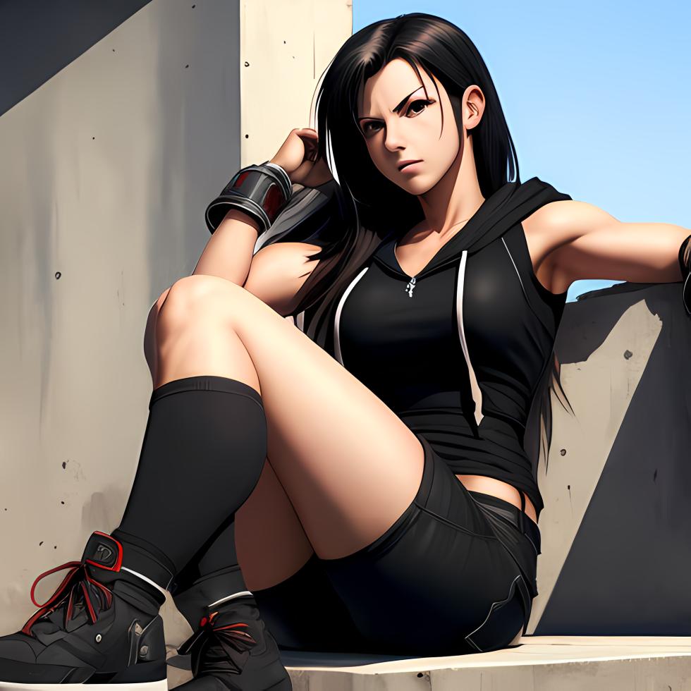 Tifa Lockhart - test on different styles and poses [AI Generated] - Page 12