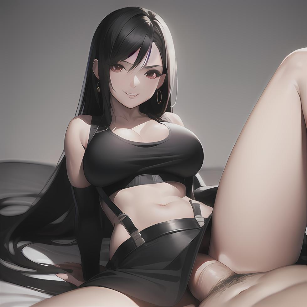 Tifa Lockhart - test on different styles and poses [AI Generated] - Page 21