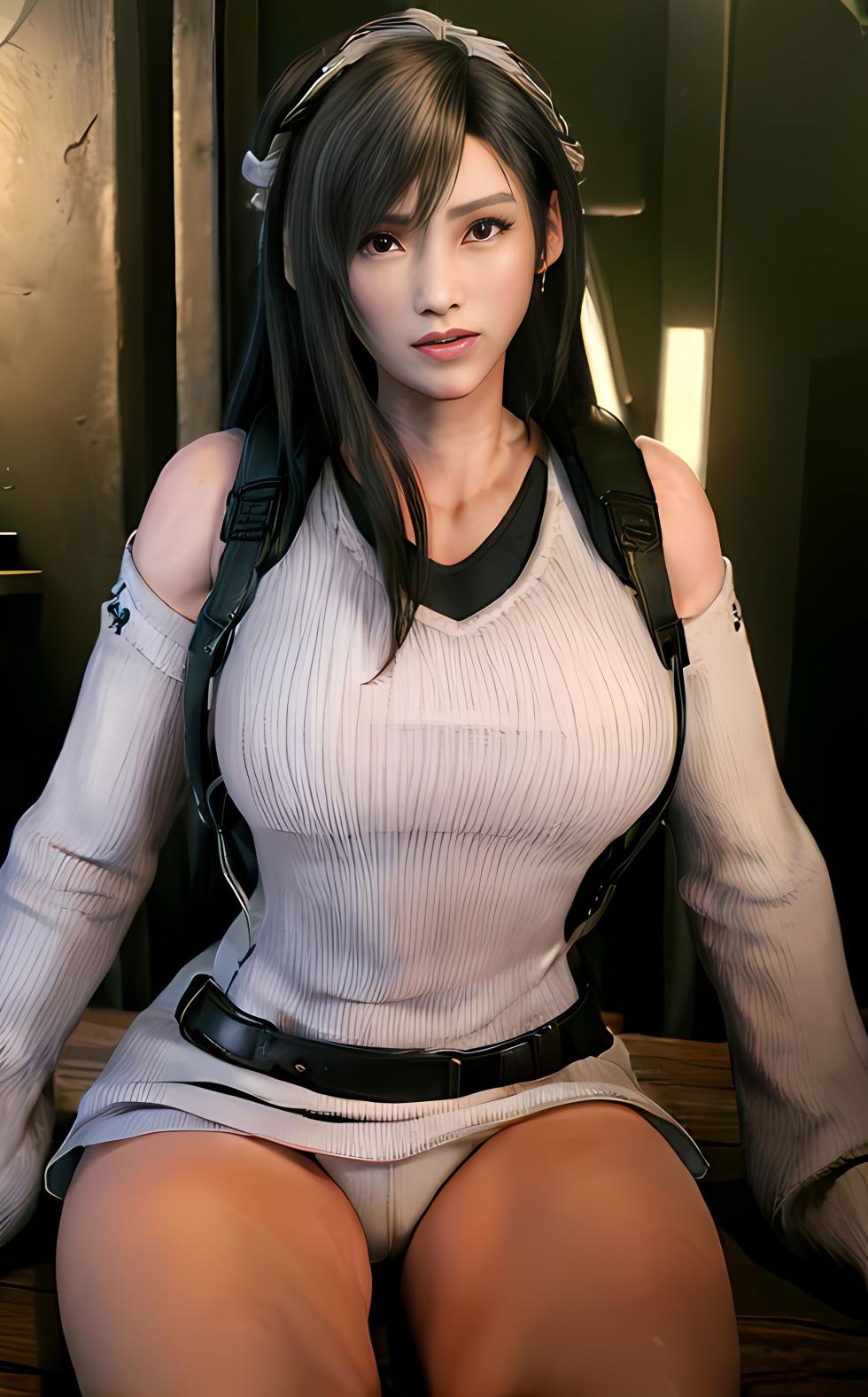 Tifa Lockhart - test on different styles and poses [AI Generated] - Page 26