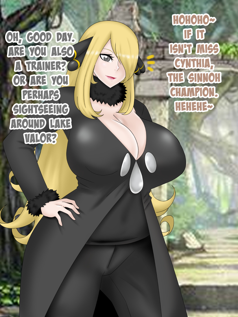 [Konnandakke] Hypnotized Cynthia (Pokémon Diamond and Pearl) [English] {Hennojin} - Page 1