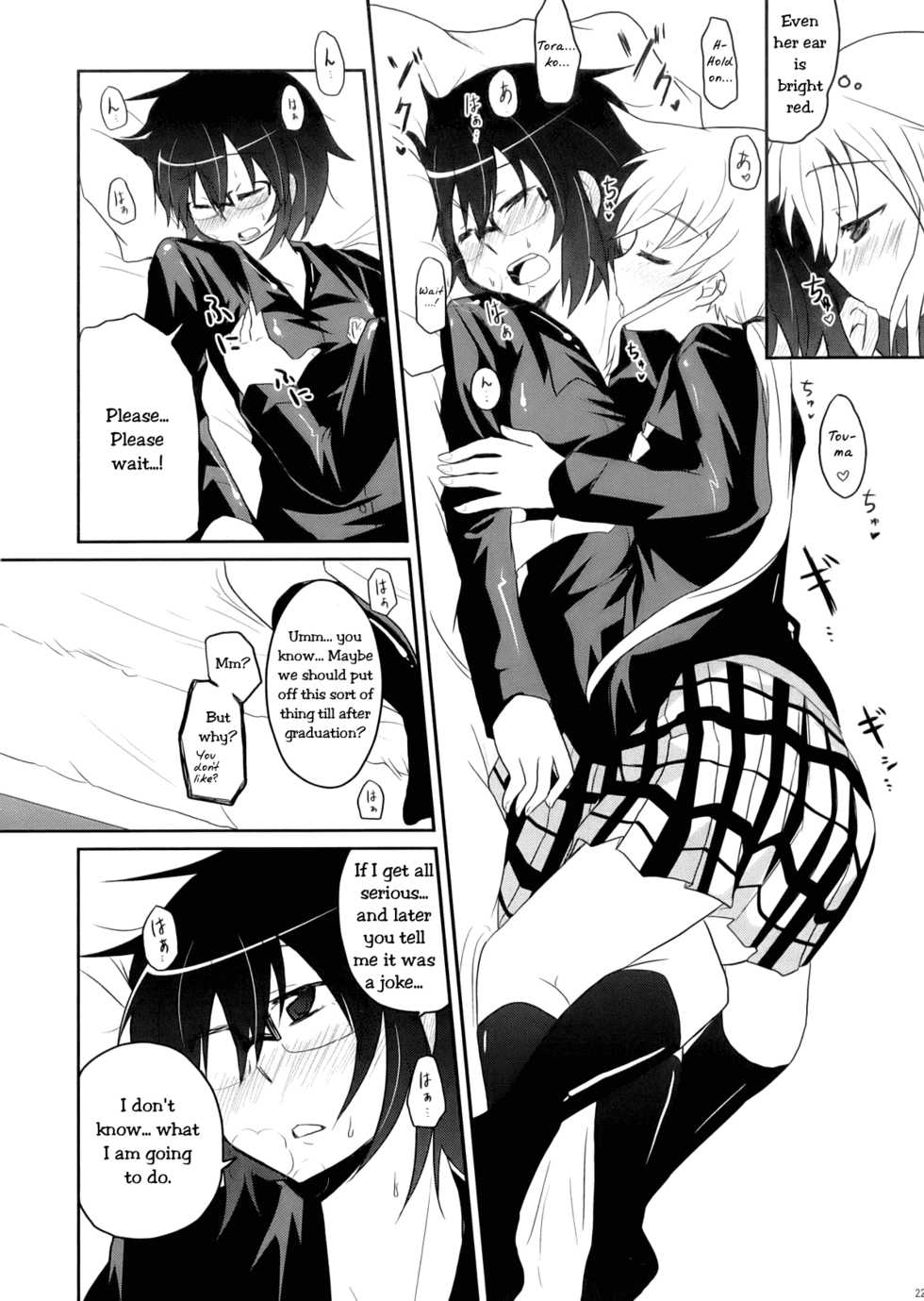 (COMIC1☆3) [Energia (Pikachi)] Tora to Uma to no aida ni wa (Hyakko) [English] - Page 22
