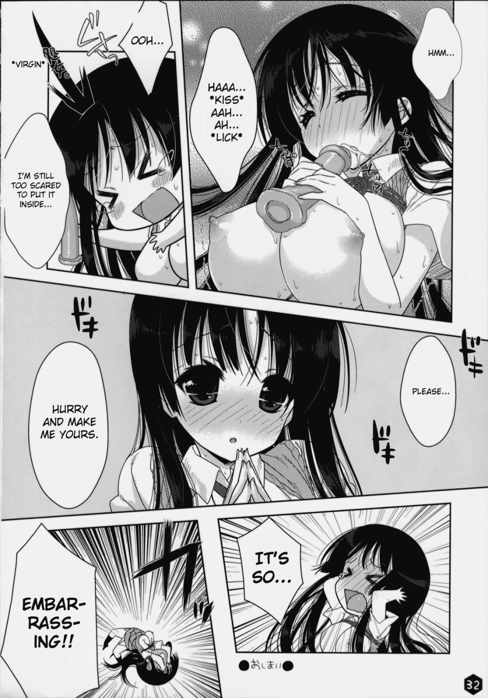 [Nama Cream Biyori (Nanase Meruchi)] Mio-tan! 3 (K-ON!)[English] (decensored) - Page 32