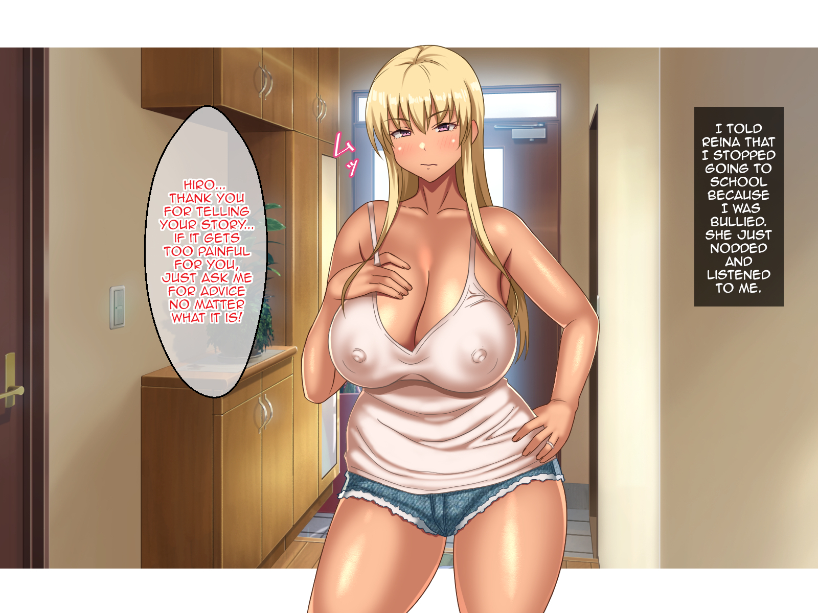 [Hot Mikan (Kishimen)] Futokona Boku wa Kinjo no Mama-san to Asedaku Sekkusu o Suru ｜I'm a Truant and Have Sweaty Sex with the Housewives in the Neighborhood[English][Amoskandy] - Page 6