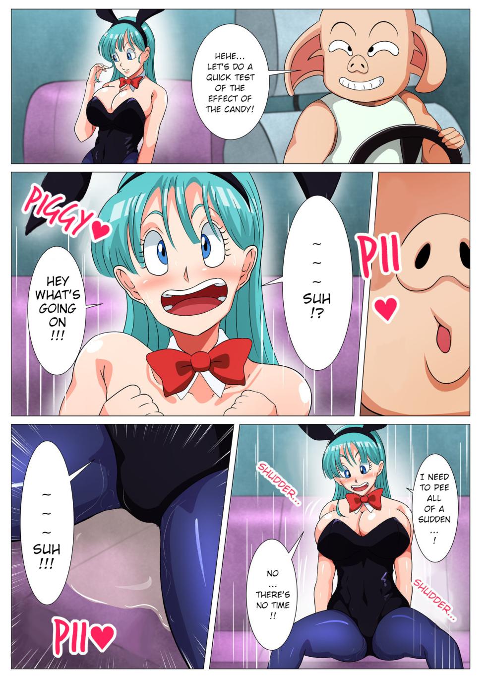 [Q Doujin] The Naughty Tricks of a Perverted Pig (Dragon Ball) [English] - Page 4