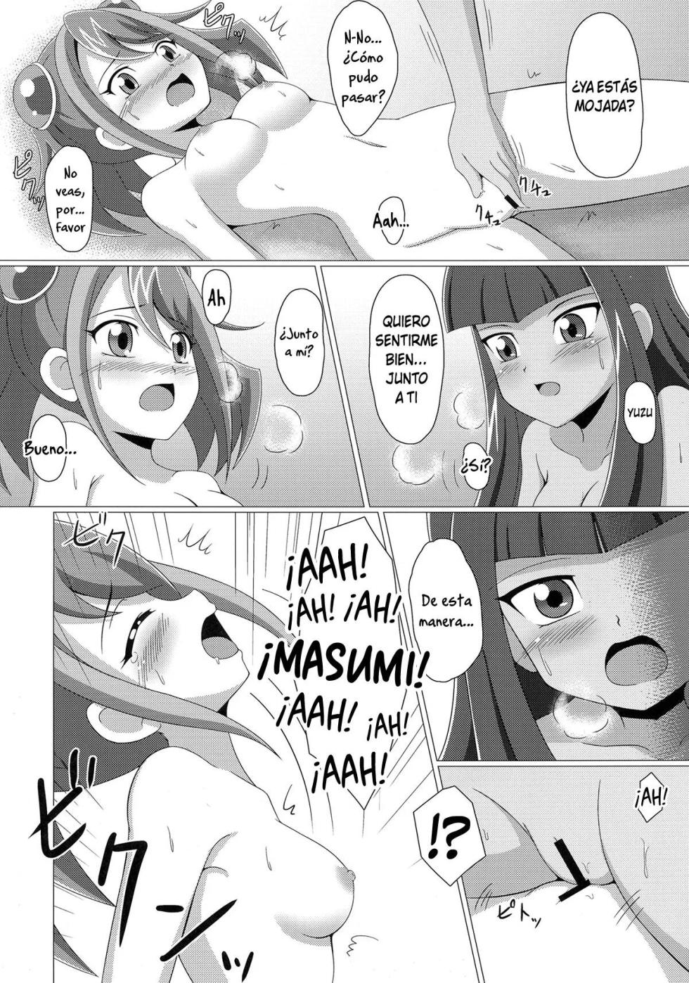 (COMIC1☆9) [BurstBomb.T (TKP)] Mieru no Uranai dai Sakusen (Yu-Gi-Oh! ARC-V) [Spanish] [Doragon no Tensei] - Page 12