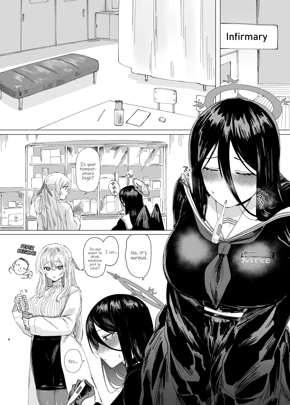 [Seishukushinsho (Sakuba Saiga)] Tandeki Meruto | Melt in Indulgence (Blue Archive) [English] {BA Scans} - Page 4