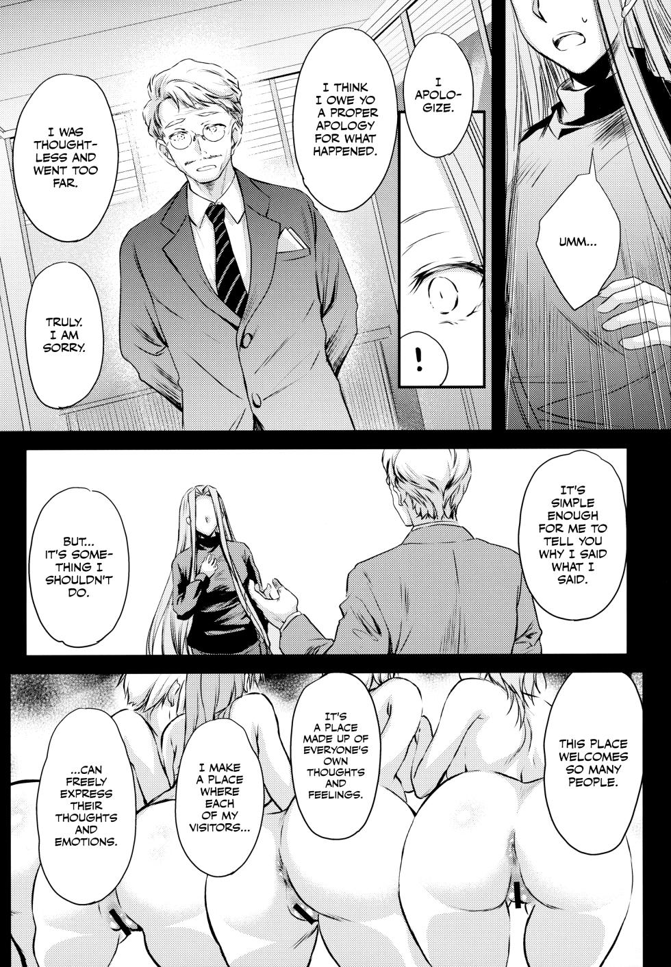 (C99) [Kaiki Nisshoku (Ayano Naoto)] R.O.D 16 -Rider or Die- (Fate/hollow ataraxia) [English] [CulturedCommissions] - Page 9