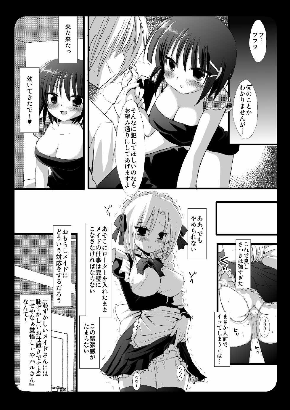 (C74) [Nagiyamasugi (Nagiyama)] Sakuya to Haru-san no Yabou + Hinagiku (Hayate no Gotoku!) - Page 6